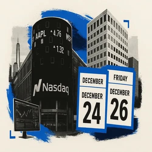 Nasdaq will be open as scheduled on Wednesday