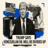 US President Trump says Venezuelan oil will be divided up